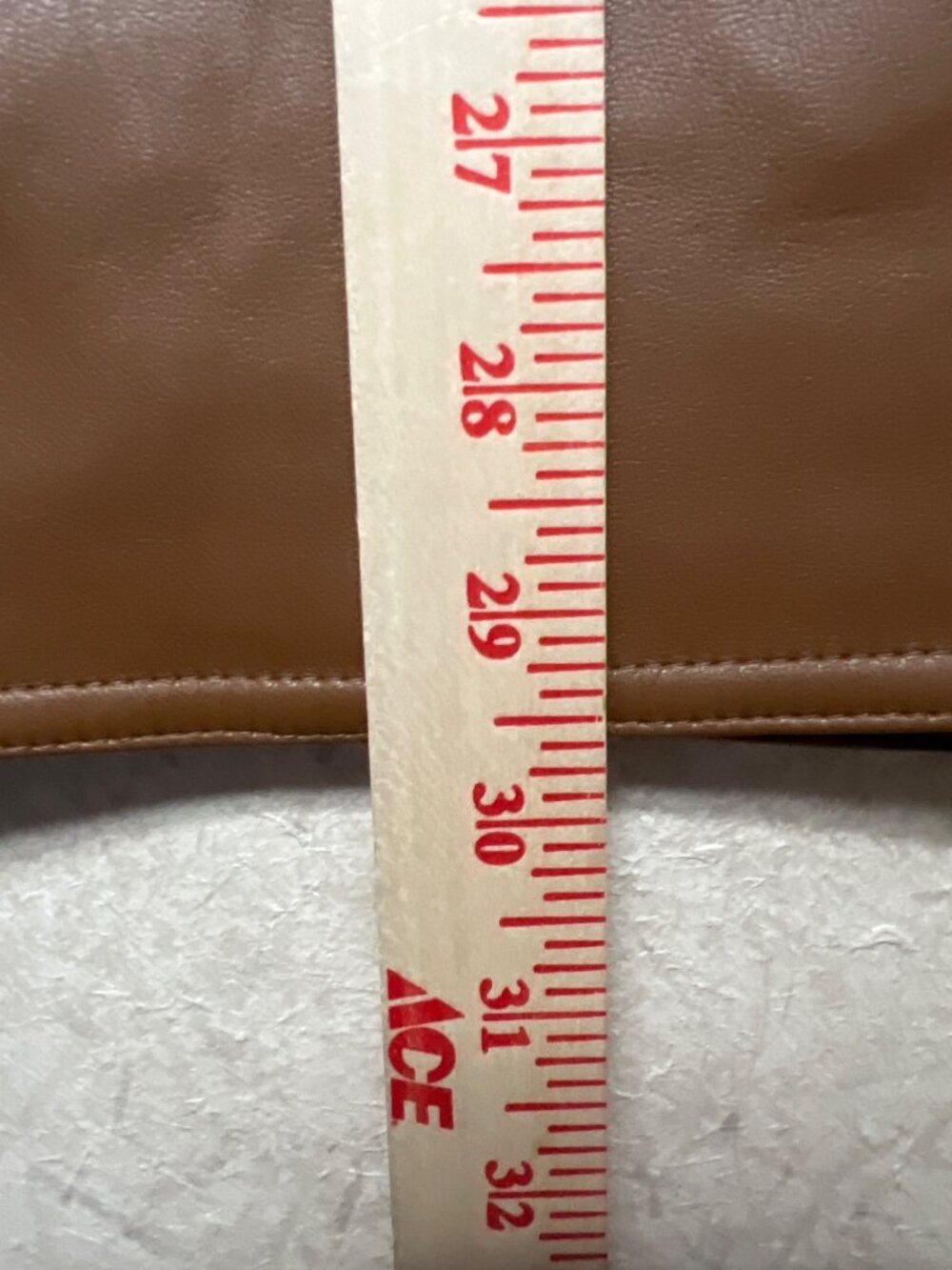 Good American Better Than Leather Shacket S/M Burnt Caramel Faux Leather NWT - Picture 6 of 11